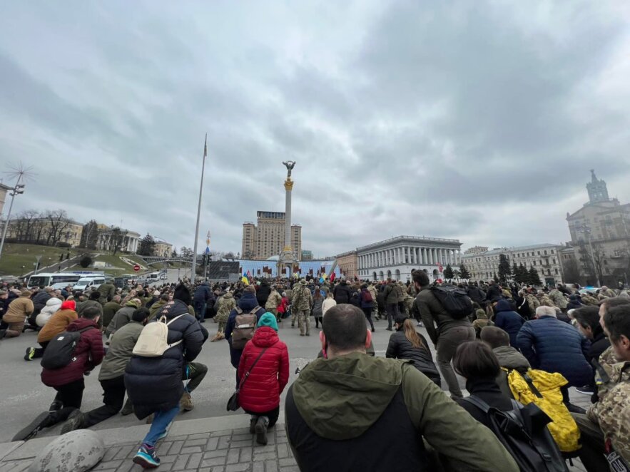 Плачет вся Украина: в Киеве прощаются с погибшим Героем Украины «Да Винчи»