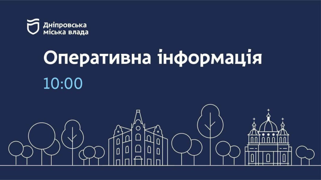 Дніпровська міська рада інформує: де немає води станом на 10:00