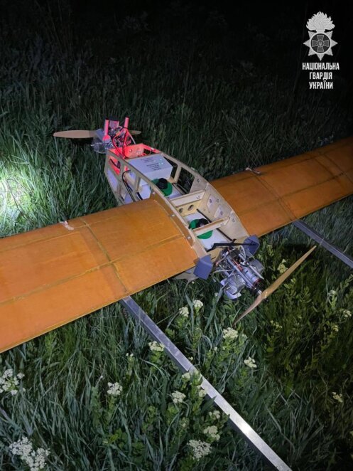 Гвардійці збили розвідувальний БПЛА країни-агресора на Дніпропетровщині