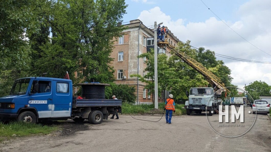 Новини Дніпра: Нове освітлення на Клинчику