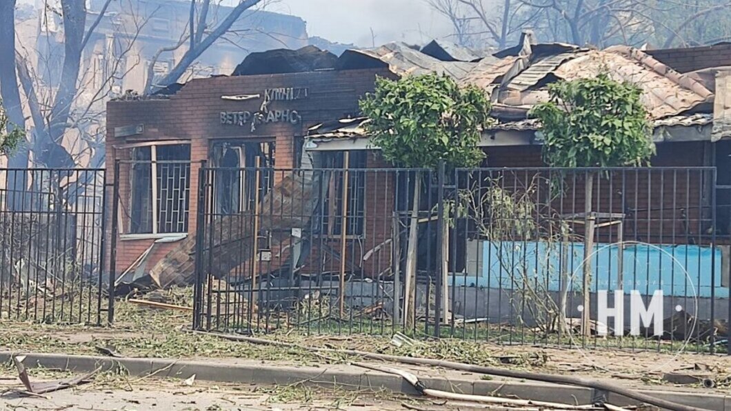Ракетний удар по Дніпру 26 травня: зруйновану ветклініку відновлять
