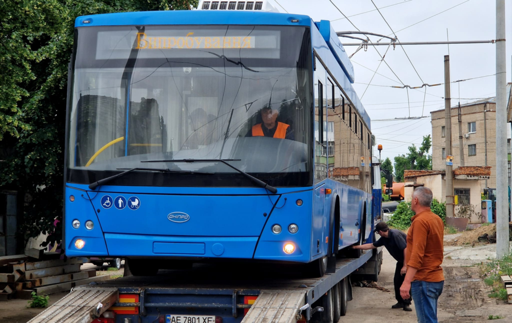 У Дніпрі відмовились купувати кузови для тролейбусів від білоруського виробника