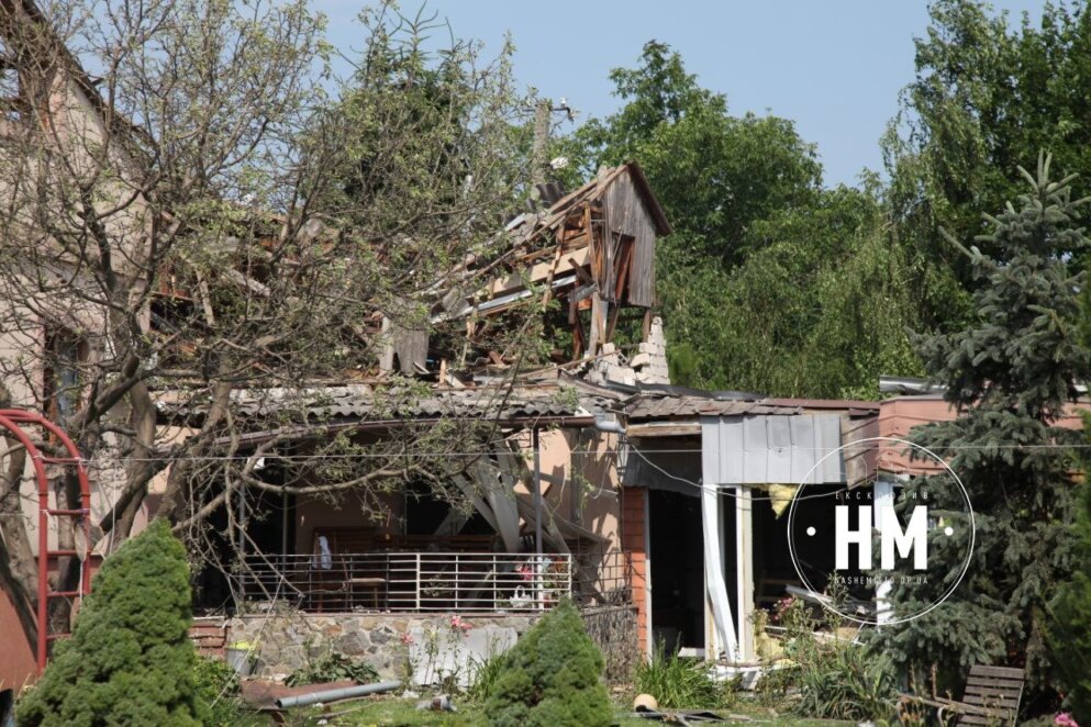 Новини Дніпра: Фоторепортаж з місця ракетного удару по Дніпру