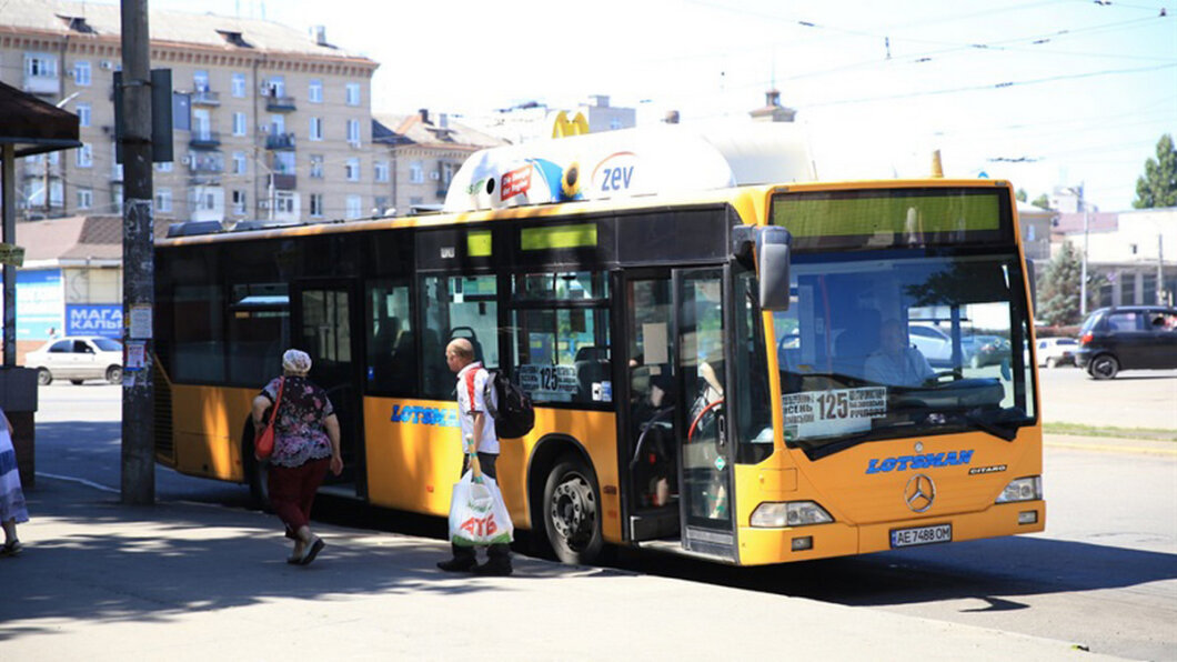 Автобус 125 Дніпро схема руху - Наше Місто