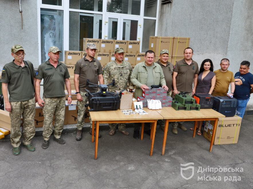 «Необхідна техніка для Збройних Сил»: військові показали нову партію устаткування від Дніпра