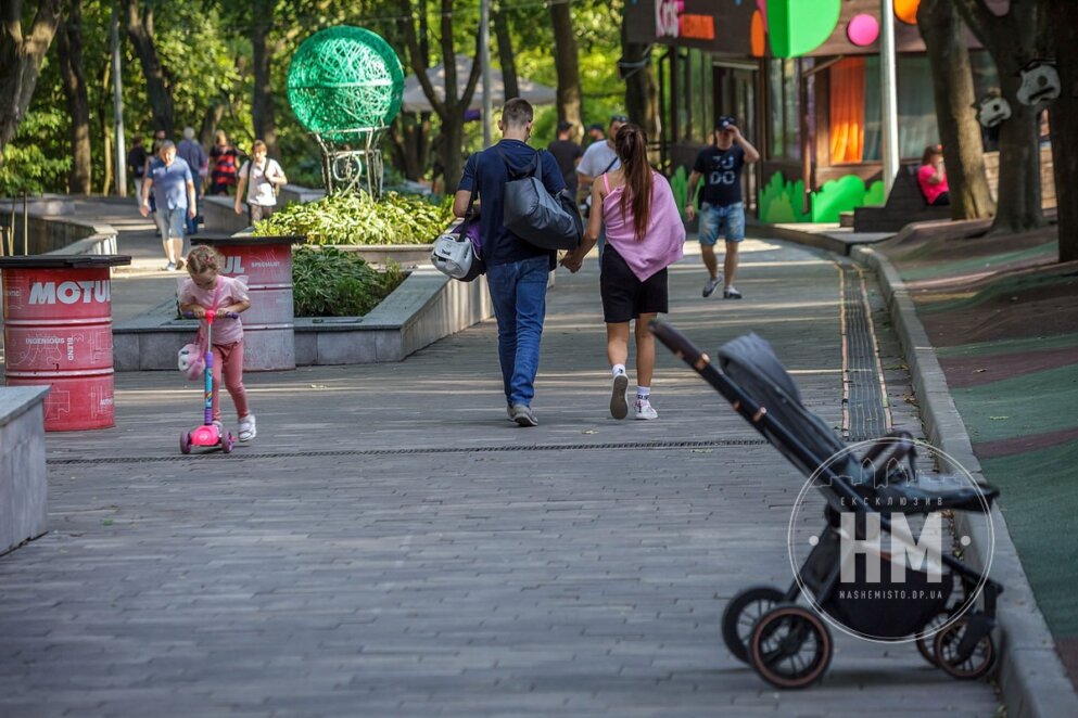 Новини Дніпра: Бабине літо у парку "Зелений гай"