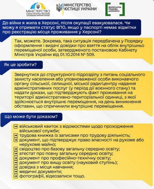 Новини Дніпра: статус ВПО без прописки - Наше Місто