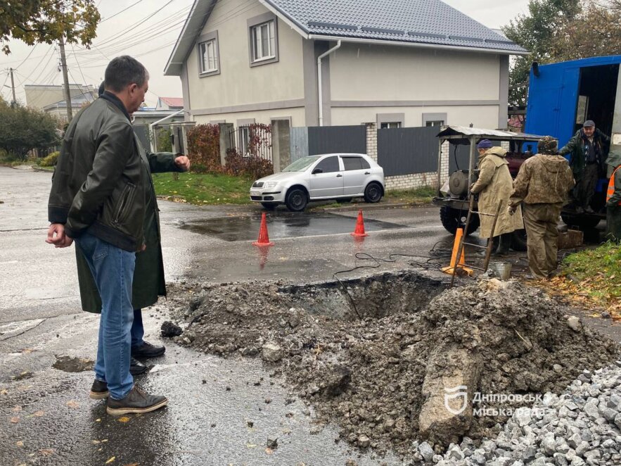 У Дніпрі черговий по місту перевірив проведення аварійних робіт та улаштування пункту незламності