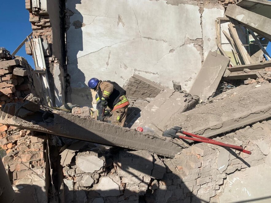 Ракетный удар по Никополю: количество жертв возросло